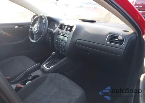 2012 Volkswagen Jetta 2.0L S из США, поврежденный, VIN 3VW2K7AJ0CM469350